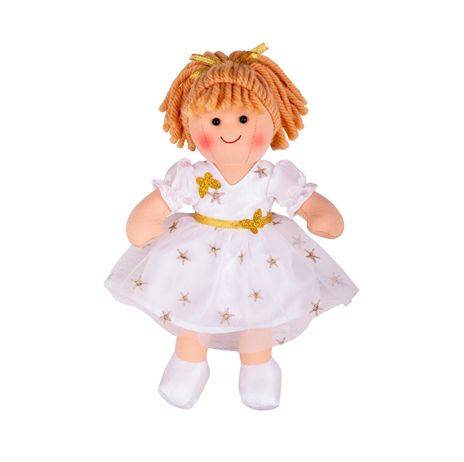 Bigjigs Toys Látková panenka Charlotte 28cm - obrázek 1