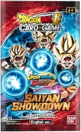 Bandai DragonBall Super Card Game - Saiyan Showdown Booster - obrázek 1