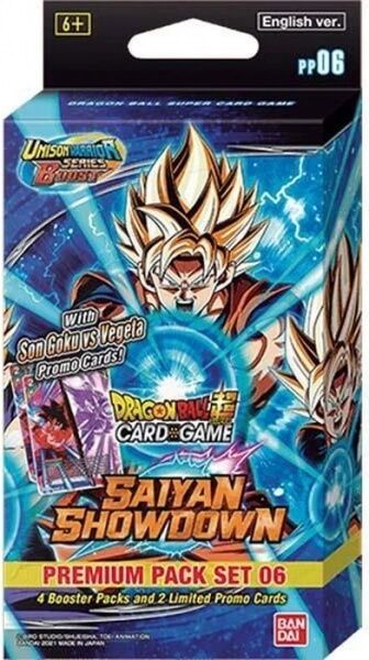 Bandai DragonBall Super Card Game - Premium Pack Set - Saiyan Showdown - obrázek 1