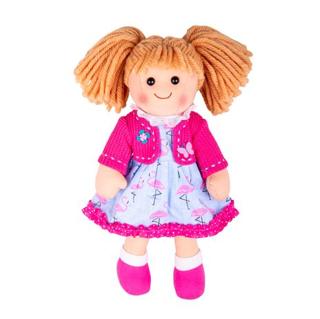 Bigjigs Toys Látková panenka Maggie 34cm - obrázek 1