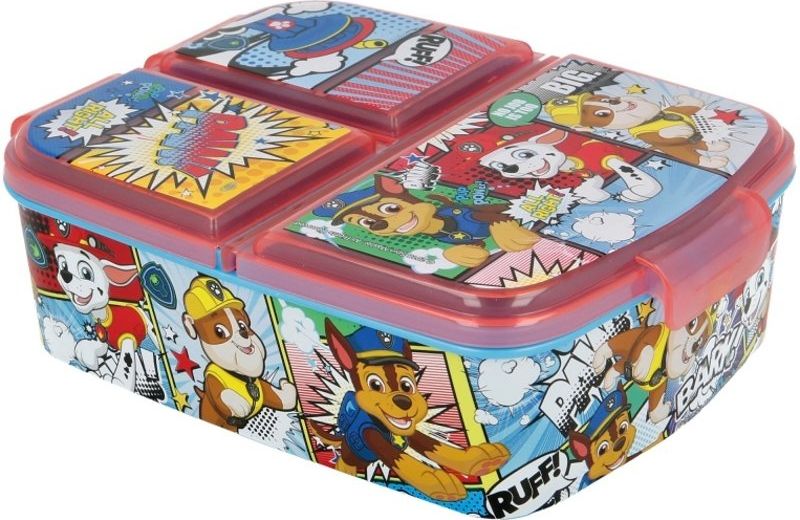 Stor · Multibox na svačinu pro kluky Tlapková patrola / Paw Patrol se 3 přihrádkami - obrázek 2