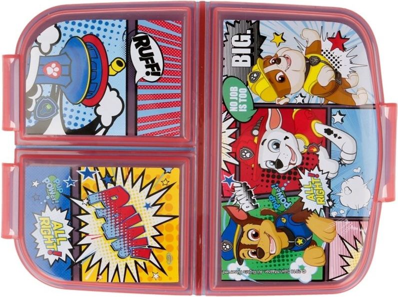Stor · Multibox na svačinu pro kluky Tlapková patrola / Paw Patrol se 3 přihrádkami - obrázek 3