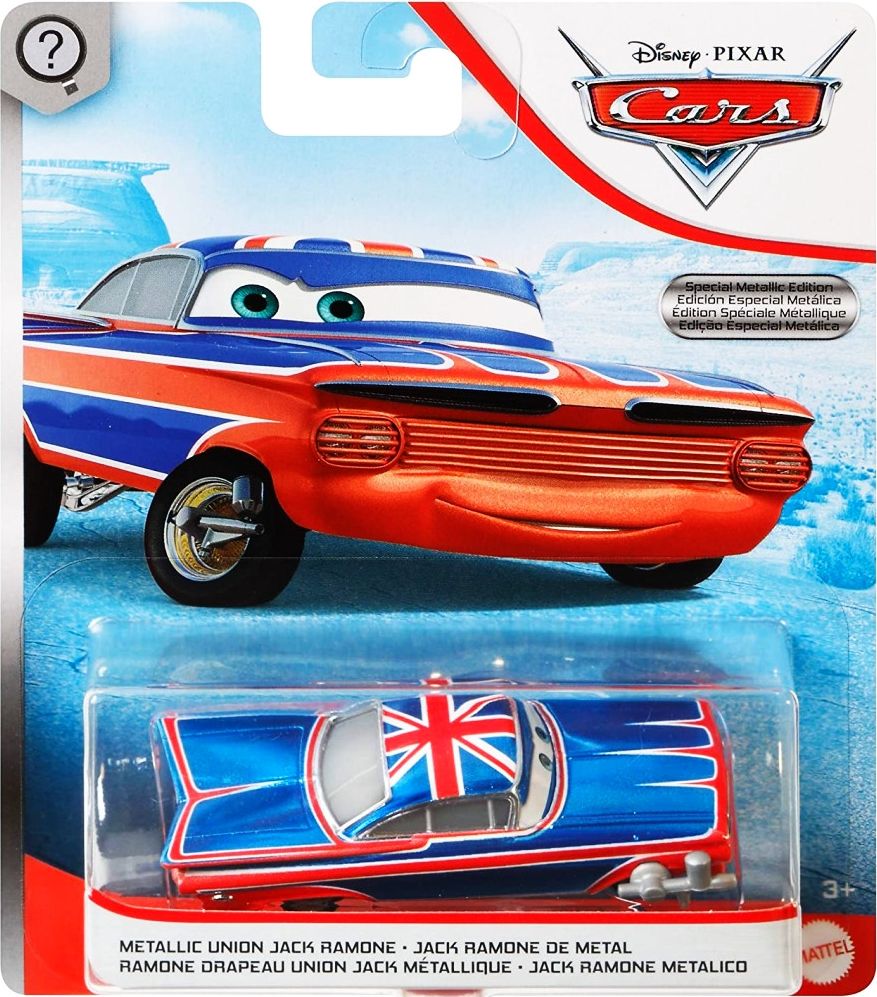 Mattel CARS (Auta) - Metallic Union Jack Ramone - obrázek 1