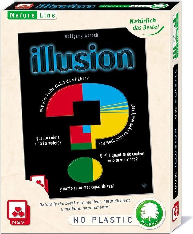 NSV (Nürnberger-Spielkarten-Verlag) Illusion - které barvy je více? - obrázek 1