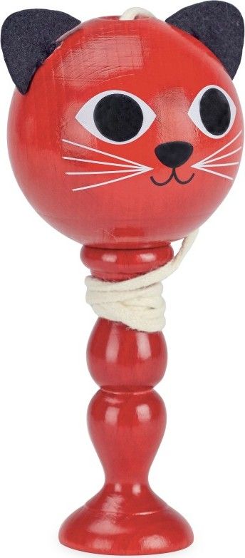 Vilac Balónek na tyči kočička červená - obrázek 1