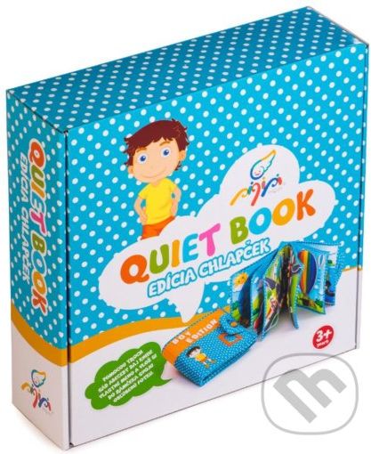 Piqipi Quiet Book: Chlapček - - obrázek 1