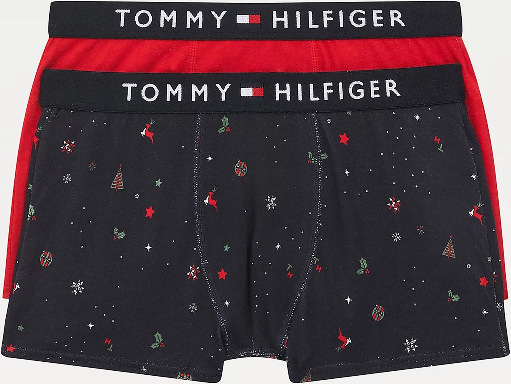 Sada dvou klučičích boxerek v modré a červené barvě Tommy Hilfiger - 128-140 - obrázek 1