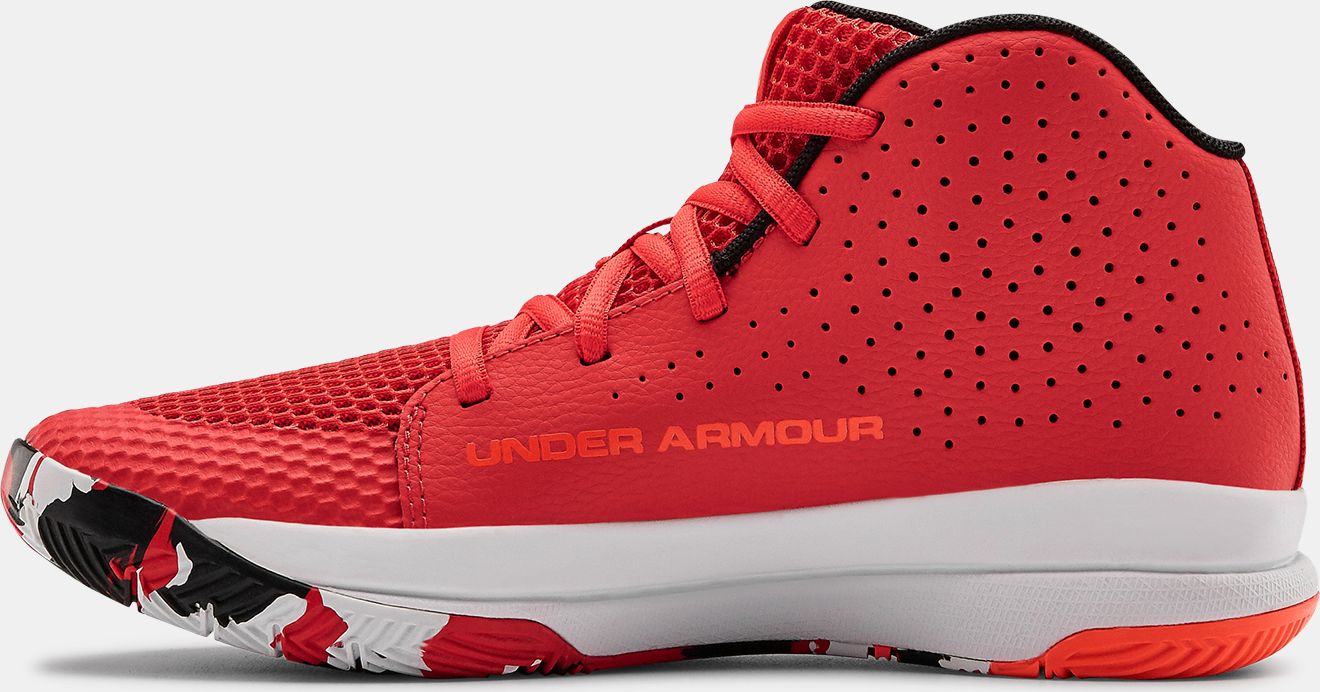 Boty Under Armour GS Jet 2019-RED - 37 1/2 - obrázek 2