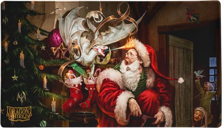 Dragon Shield Podložka na karty Podložka na karty Dragon Shield Christmas Dragon 2021 - obrázek 1