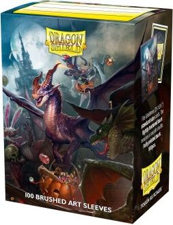 Dragon Shield Obaly na karty Dragon Shield Brushed Art Halloween Dragon 2021 – 100 ks - obrázek 1