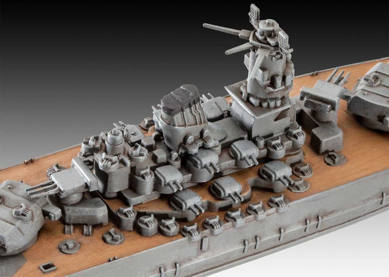 REVELL Plastic ModelKit loď 06822 - Musashi (1:1200) - obrázek 5