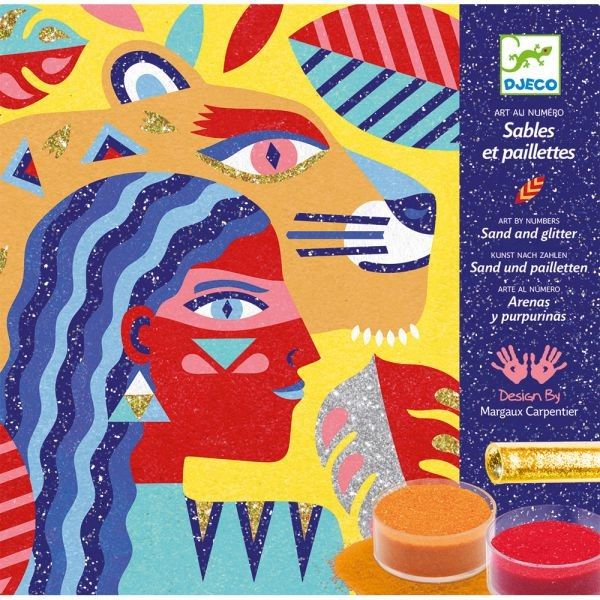 Djeco Kreativní sada Zvířecí totem - obrázek 1