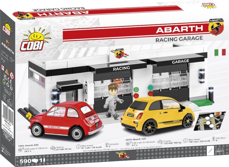 Cobi 24501 Abarth Racing Garage - obrázek 1