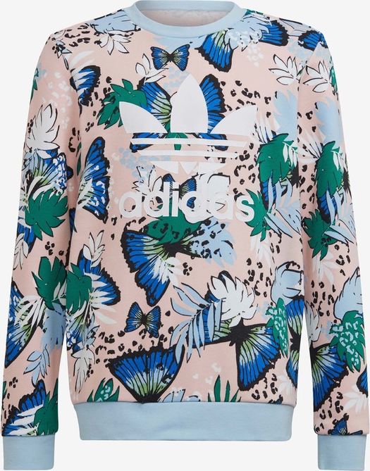 Mikina dětská adidas Originals | Růžová | Dívčí | 158 - obrázek 1