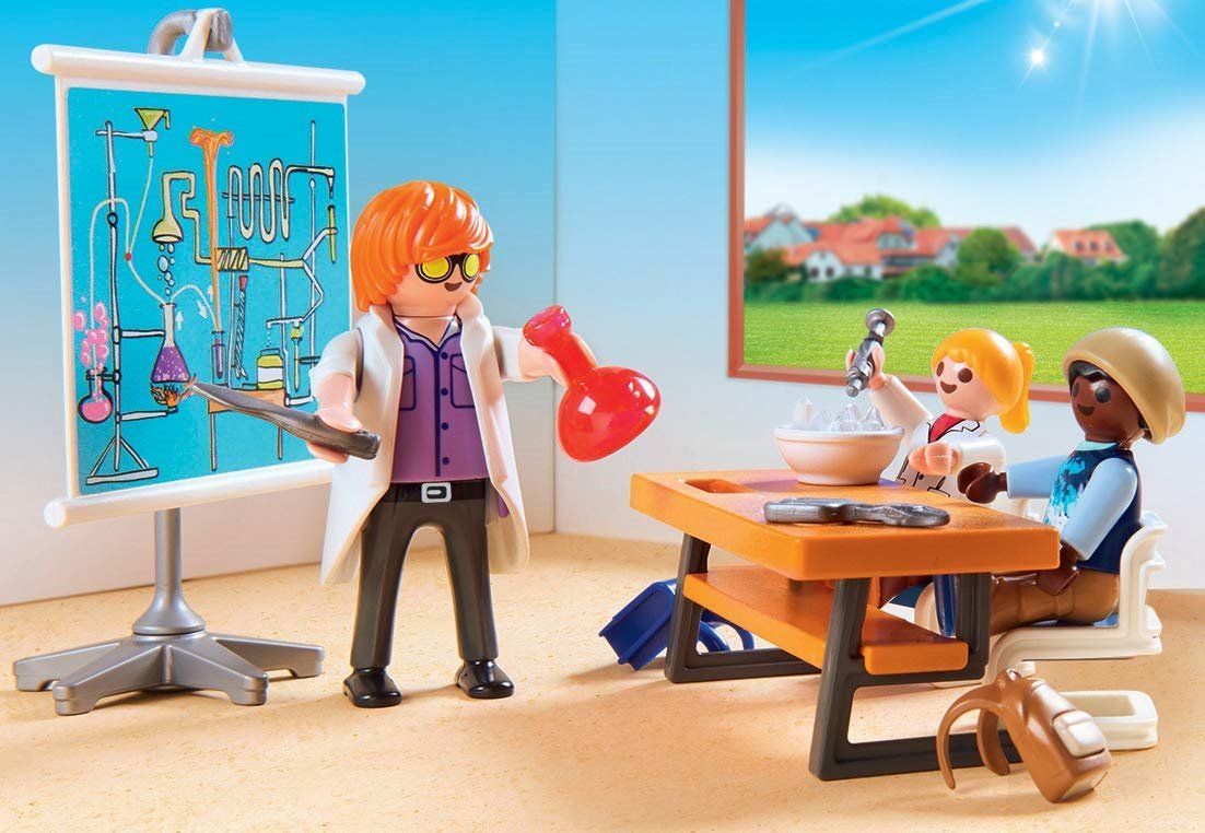 Playmobil 9456 Hodina chemie - obrázek 2