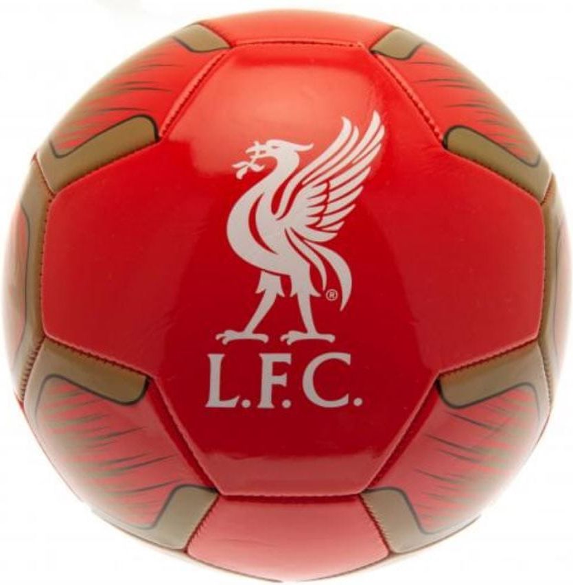 CurePink Fotbalový míč FC Liverpool: vzor NS (velikost 5) - obrázek 1