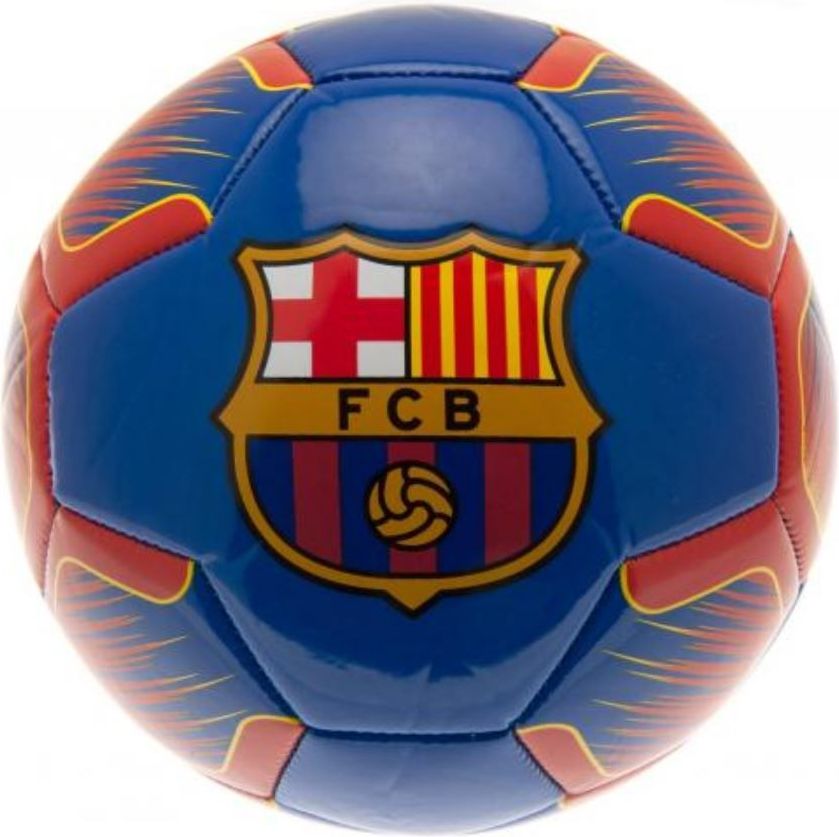 CurePink Fotbalový míč FC Barcelona: (velikost 5) - obrázek 1
