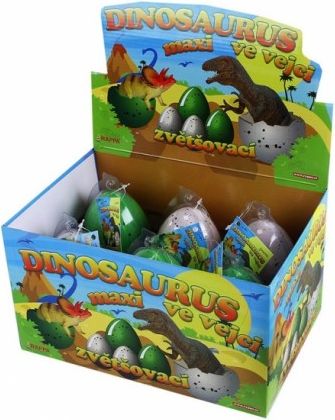 Dinosaurus maxi rostoucí ve vejci