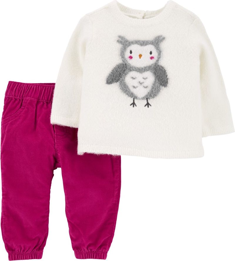 CARTER'S Set 2dílný svetr, kalhoty Berry holka 18m - obrázek 1