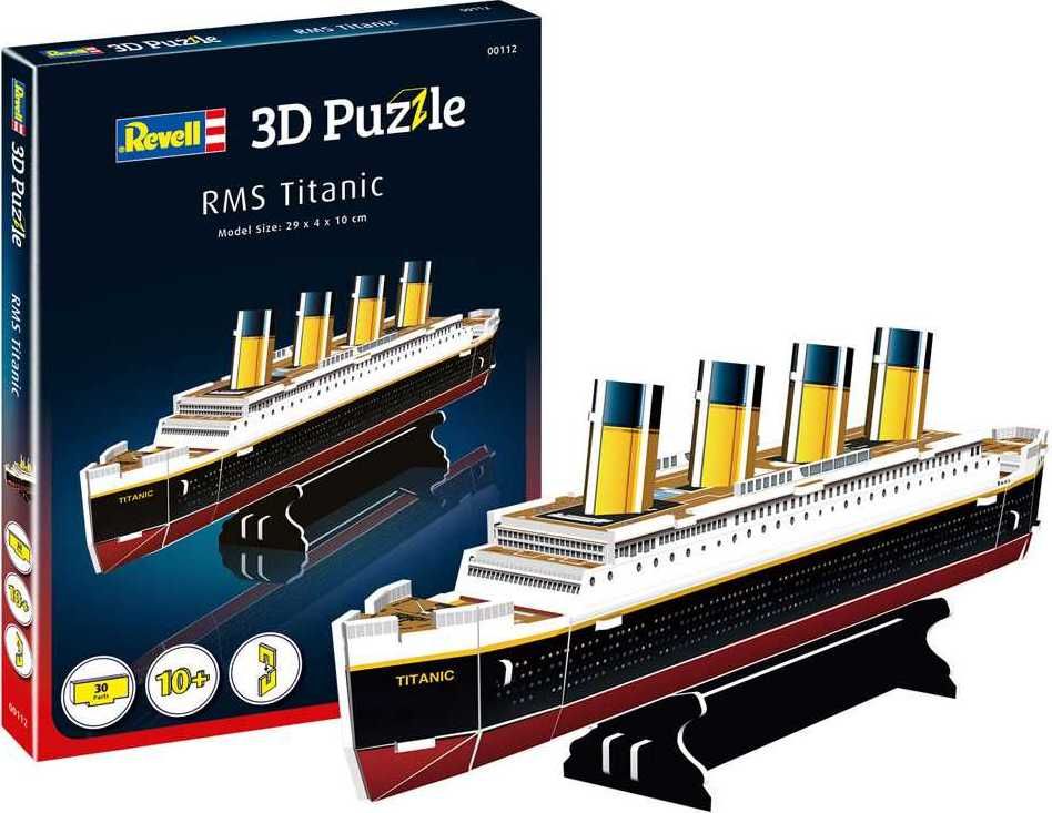 3D Puzzle REVELL 00112 - Titanic - obrázek 4
