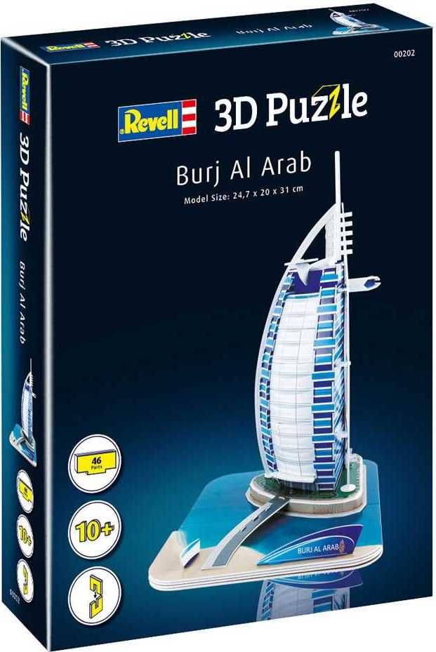 3D Puzzle REVELL 00202 - Burj Al Arab - obrázek 1
