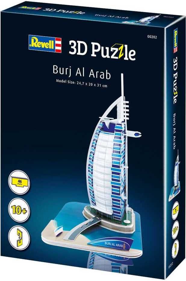 3D Puzzle REVELL 00202 - Burj Al Arab - obrázek 2