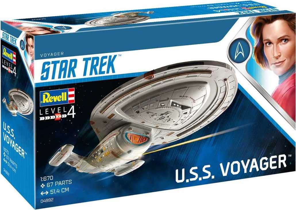 REVELL Plastic ModelKit Star Trek 04992 - U.S.S. Voyager (1:670) - obrázek 1