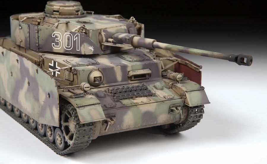 ZVEZDA Model Kit tank 3674 - Panzer IV Ausf.G (1:35) - obrázek 4