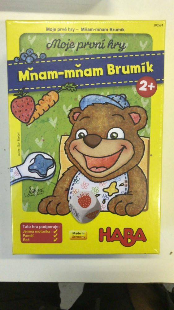 Haba Moje první hry pro děti Mňam-mňam Brumík - obrázek 1