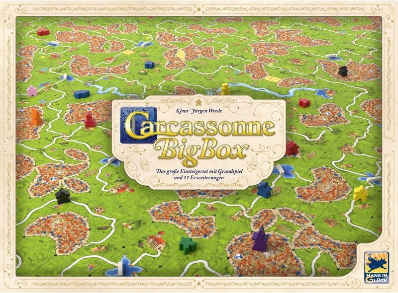 Asmodee Carcassonne Big Box V3.0 - DE - obrázek 1