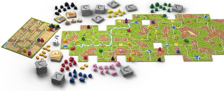 Asmodee Carcassonne Big Box V3.0 - DE - obrázek 2