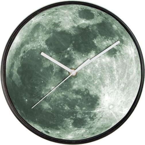 Walplus Moon nástěnné hodiny - obrázek 1
