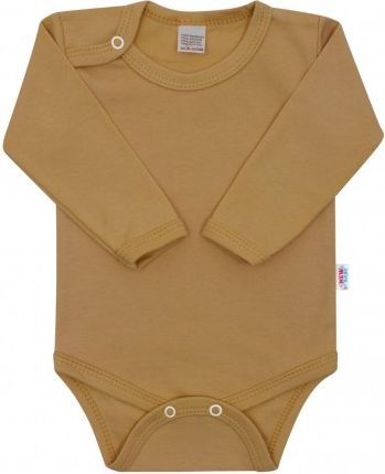 Kojenecké body New Baby Classic II moccacino, Hnědá, 68 (4-6m) - obrázek 1