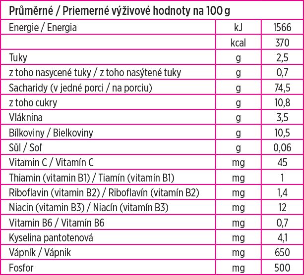 PLASMON Kaše ze čtyř druhů obilovin 230 g, 4m+ - obrázek 2