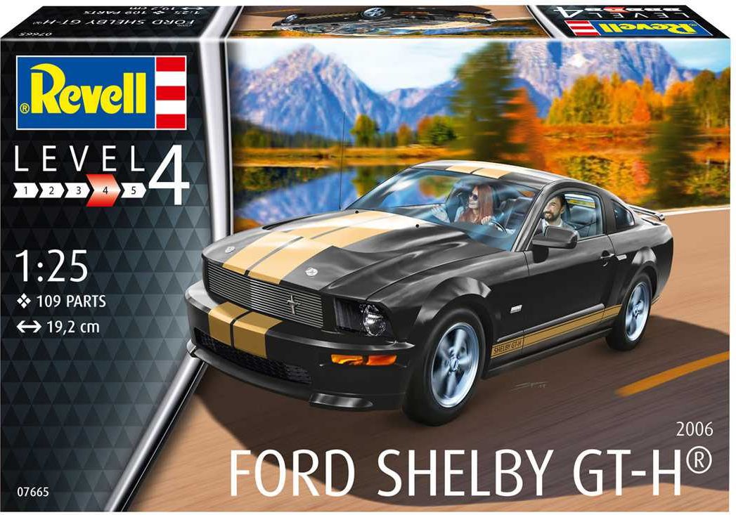 REVELL Plastic ModelKit auto 07665 - Shelby GT-H (2006) (1:25) - obrázek 3