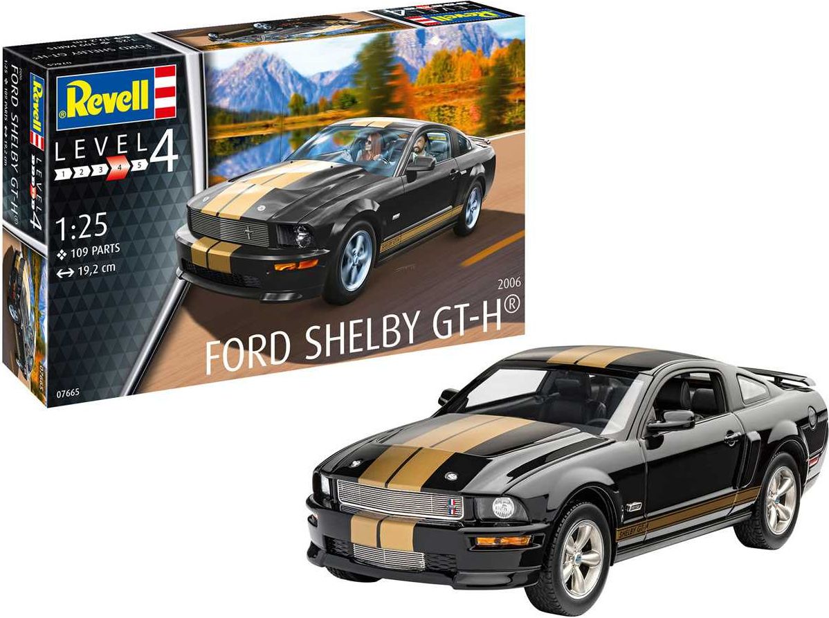 REVELL Plastic ModelKit auto 07665 - Shelby GT-H (2006) (1:25) - obrázek 10