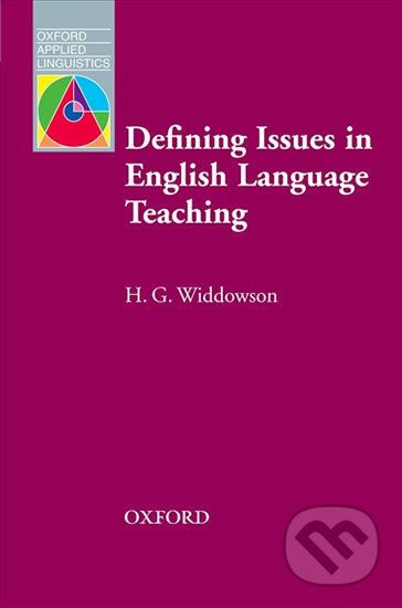 Oxford Applied Linguistics - Defining Issues in English Language Teaching - Henry G. Widdowson - obrázek 1
