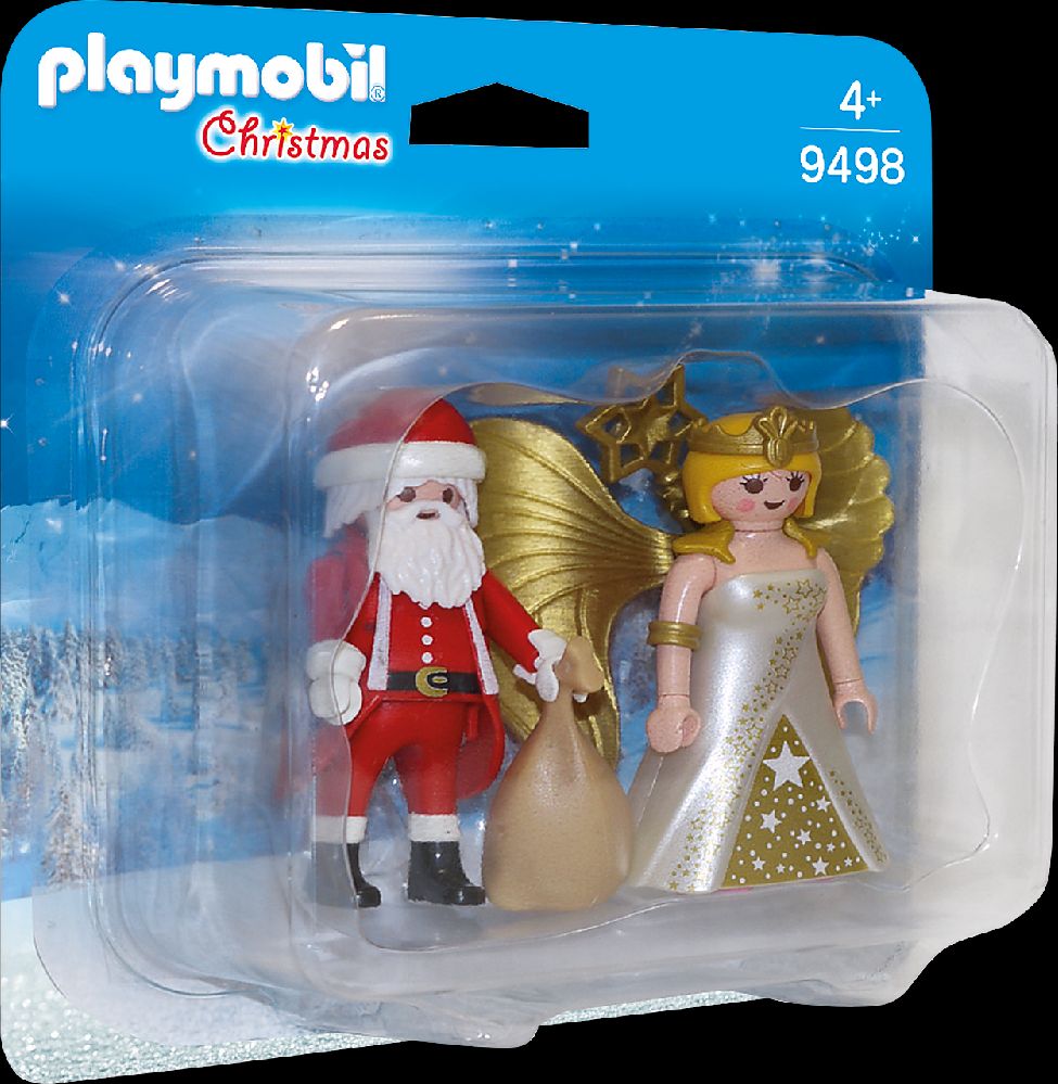 PLAYMOBIL® Christmas 9498 Duo Pack Santa a Anděl - obrázek 1