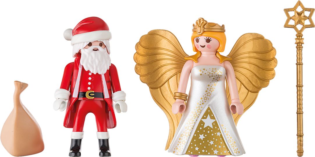 PLAYMOBIL® Christmas 9498 Duo Pack Santa a Anděl - obrázek 2