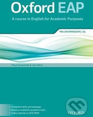Oxford English for Academic Purposes B1 Student´s Book + DVD-ROM Pack - Paul Dummett - obrázek 1