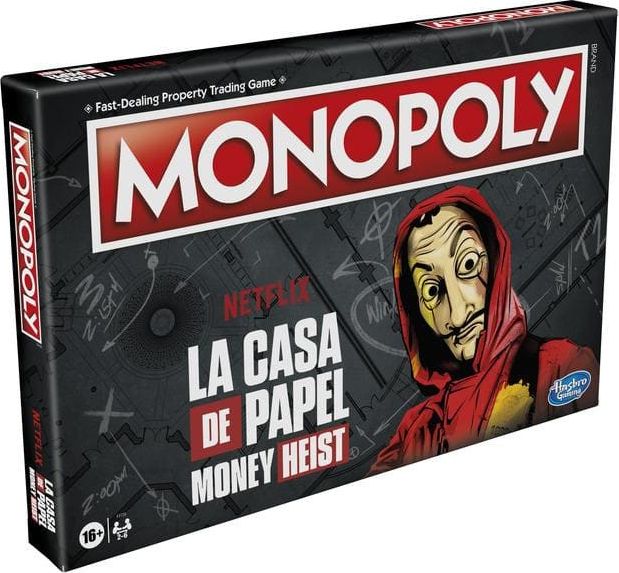 Hasbro Gaming Monopoly: Netflix La Casa de Papel/Money Heist Edition Game - obrázek 1
