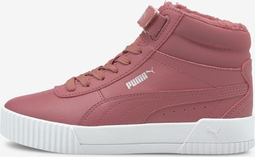 Carina Mid Fur Junior Tenisky dětské Puma | Růžová | Dívčí | 39 - obrázek 1