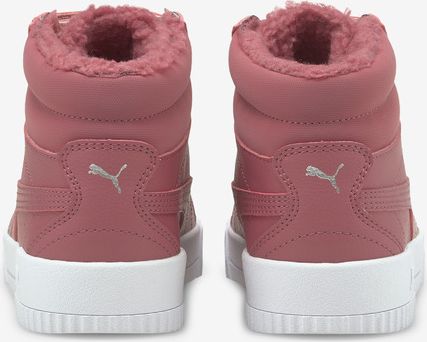 Carina Mid Fur Junior Tenisky dětské Puma | Růžová | Dívčí | 39 - obrázek 3