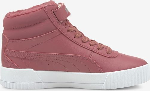 Carina Mid Fur Junior Tenisky dětské Puma | Růžová | Dívčí | 39 - obrázek 4