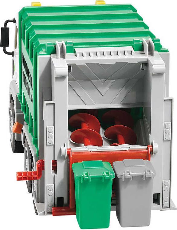 Auto popelářské 30cm funkční na setrvačník na baterie Světlo Zvuk - obrázek 2
