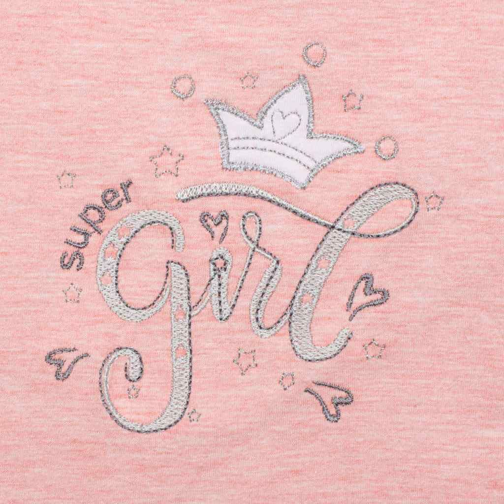 Zimní kombinézka New Baby Super Girl meruňková - dle Varianta: obrázku/80 (9-12m) - obrázek 5