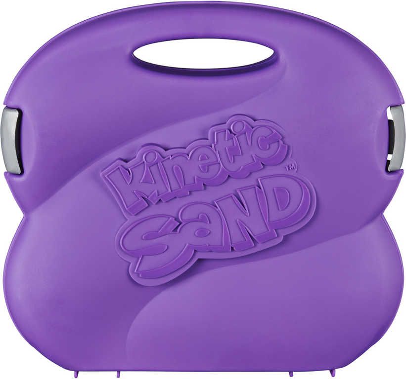 Kinetic Sand písek magický kreativní set 3 barvy s nástroji v kufříku - obrázek 1