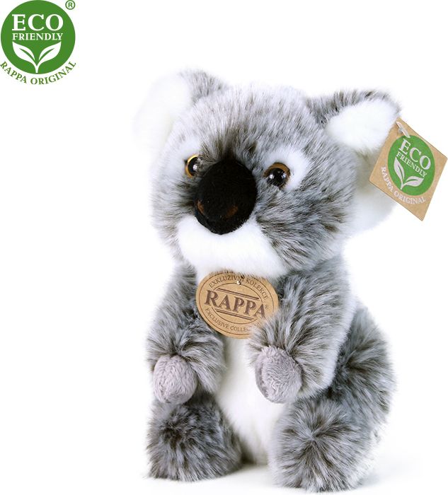 RAPPA Plyšový medvídek koala sedící 18 cm ECO-FRIENDLY - obrázek 4