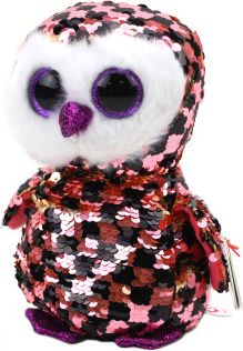 Beanie Boos Checks 15 cm - sova - obrázek 1