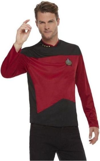 Smiffys Kostým Star Trek nová generace - velitelská uniforma vel. XL - obrázek 1